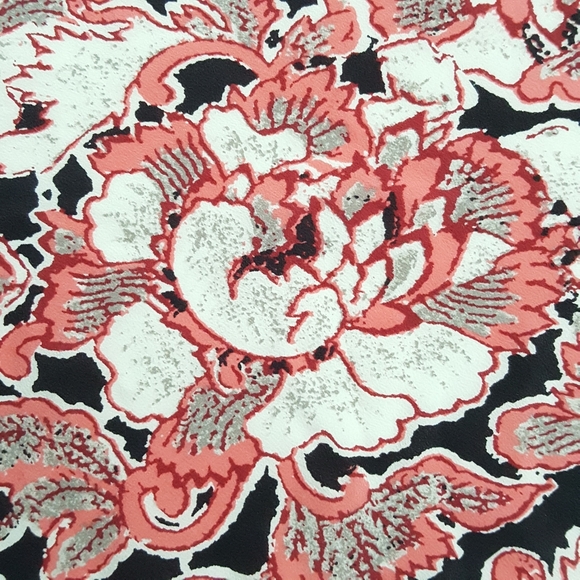 LUCKY BRAND XS 100% Silk Sleeveless Floral Blouse - Picture 5 of 6